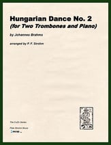Hungarian Dance No 2 for Two Trombones and Piano P.O.D. cover